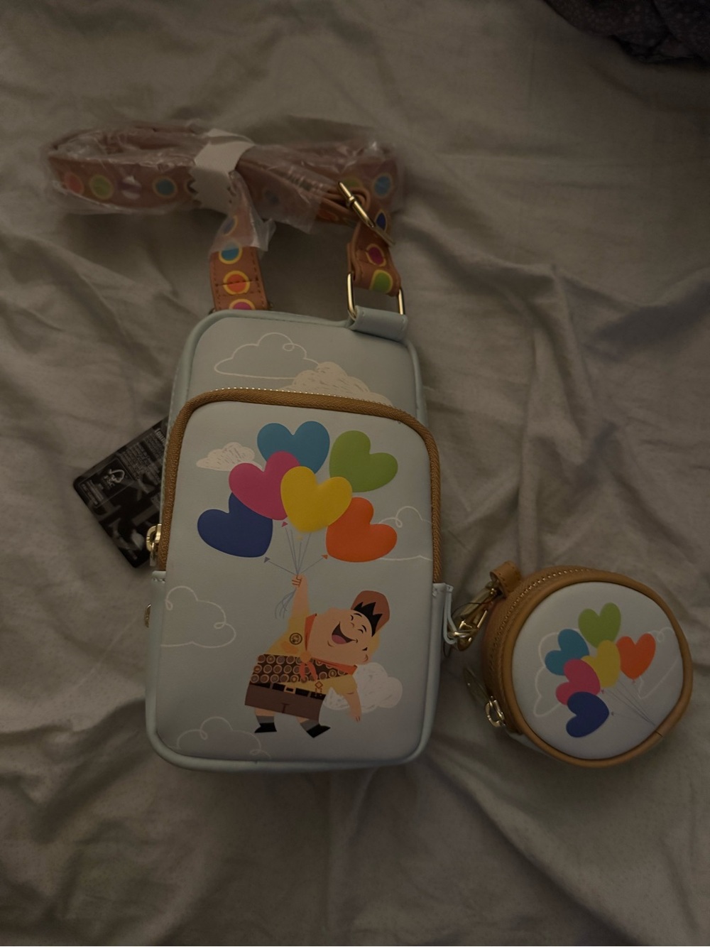Up Russell sling Crossbody Bag and Coin Pouch